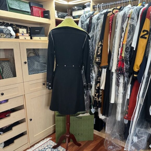 D&G Black Peacoat Size 42 - Picture 2 of 13